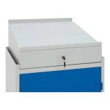  Uzamykatelný box Manutan Expert, 1 box, modrý