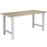  Dílenský stůl Weld, 84 x 170 x 80 cm, šedý