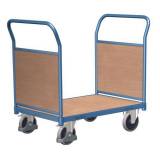  Plošinový vozík se dvěma madly s plnou výplní, do 500 kg, 100,6 x 139 x 80 cm