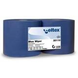  Průmyslové papírové utěrky Celtex Blue Wiper 2vrstvé, 970 útržků, 2 ks