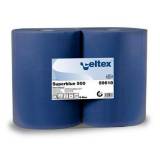  Průmyslové papírové utěrky Celtex Super Blue 3vrstvé, 500 útržků, 2 ks