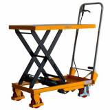  Mobilní zvedací hydraulický stůl Lift, do 150 kg, deska 70 x 45 cm