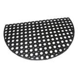  Gumová vstupní čistící půlkruhová rohož Honeycomb - 75 x 45 x 1,6 cm