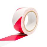  Podlahová páska C-tape, šířka 50 mm, bílá/červená