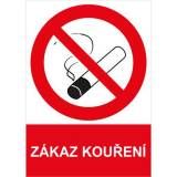  Zákazová bezpečnostní tabulka - Zákaz kouření, 297 x 210 mm, plast