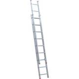  Výsuvný hliníkový žebřík HOBBY, 2 x 9 příček