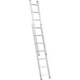  Výsuvný hliníkový žebřík HOBBY, 2 x 7 příček